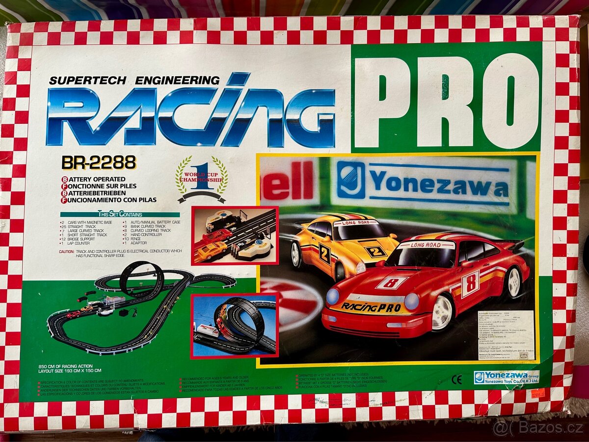 Historická Autodráha Yonezawa BR-2288 Racing Pro