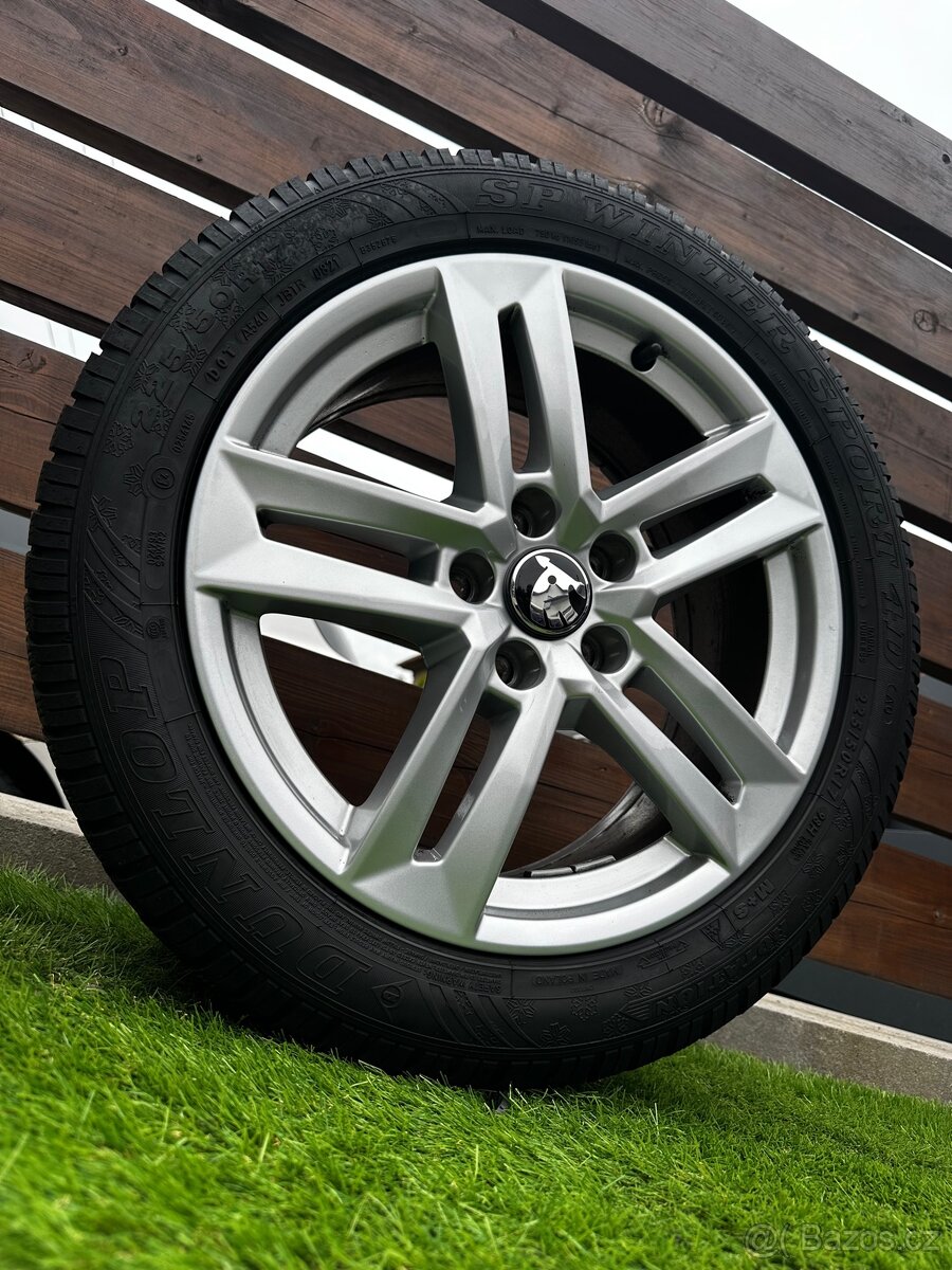 Alu kola 5x112 r17 s pneu (742s)