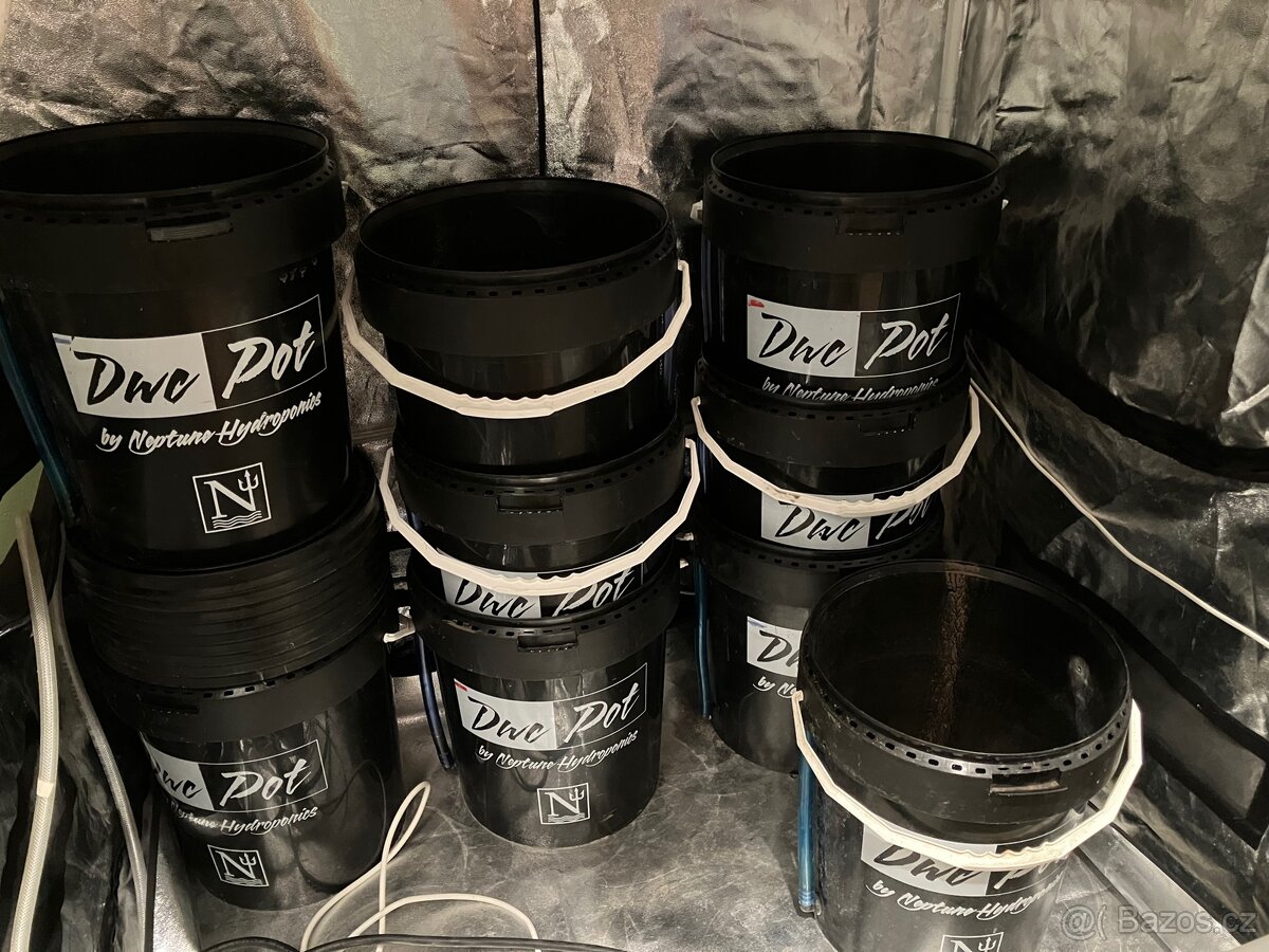 Hydroponicky květník system Neptune 25L 10ks