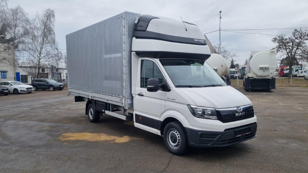 MAN TGE 3.180 DR 4490mm NOVÉ + Plachtová nástavba HAGEMANN