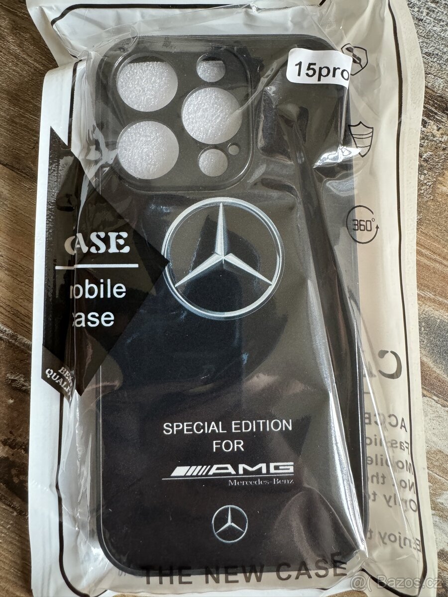 kryt na mobil iPhone 15PRO Mercedes AMG