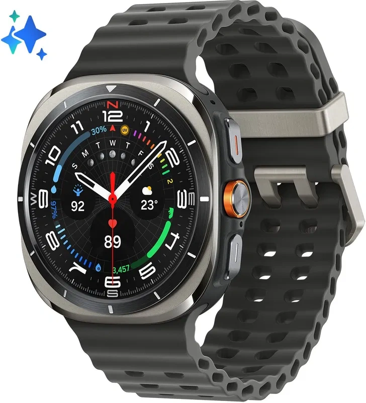 Samsung Galaxy Watch Ultra stříbrný titan NOVÉ, NEROZBALENÉ