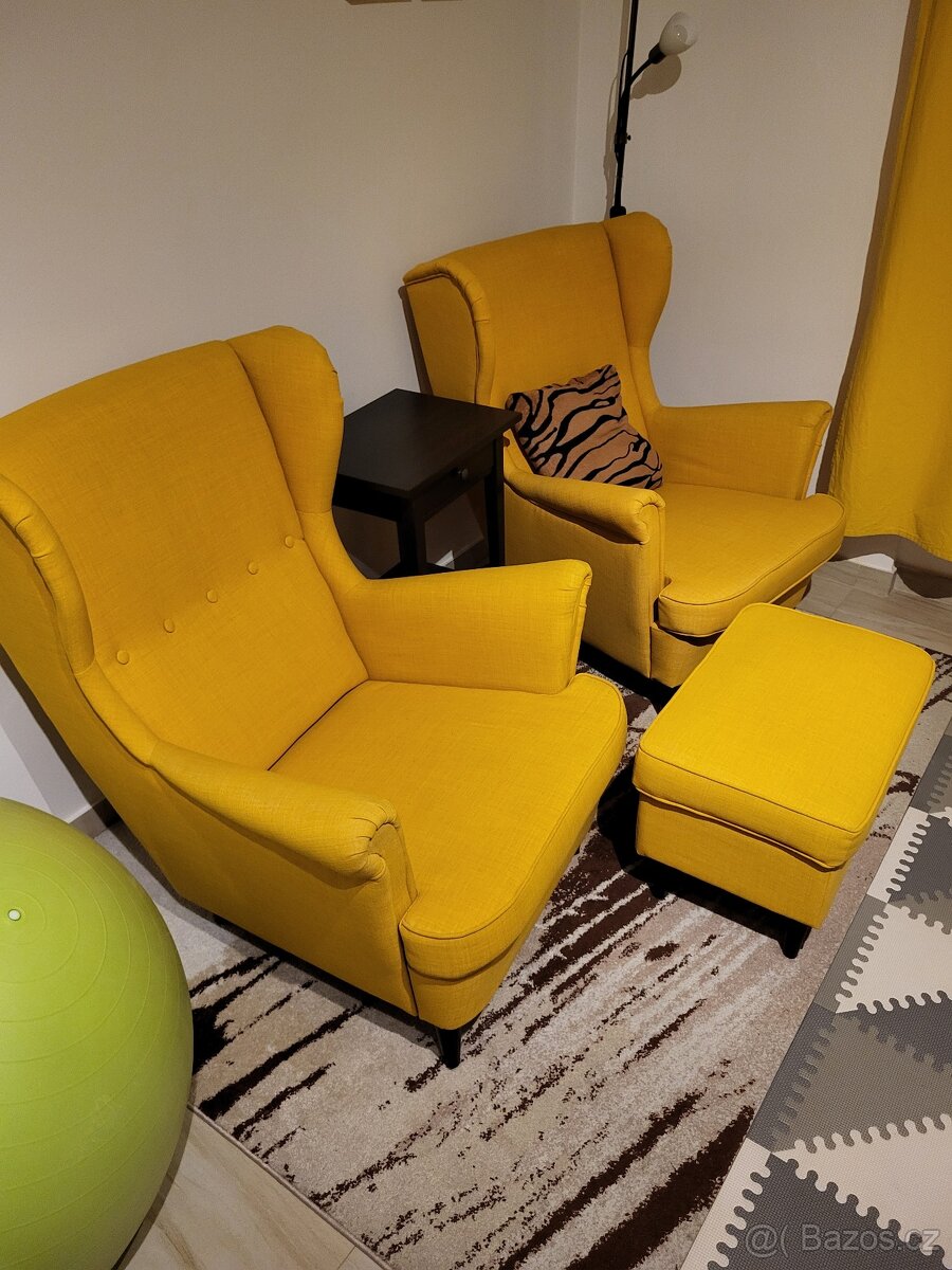 Kreslo usak - Strandmon Ikea