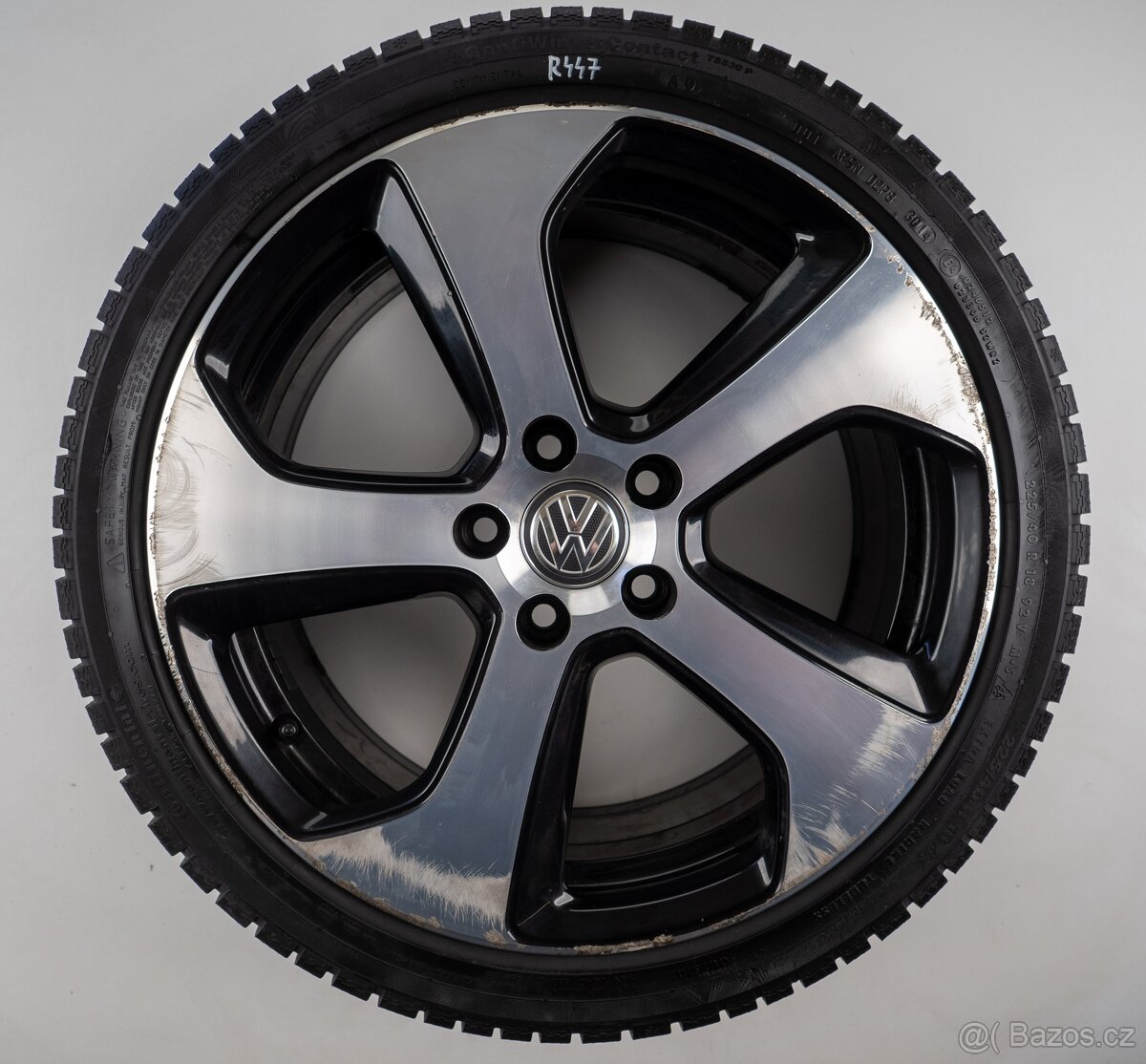 Volkswagen Golf - Originání 18" alu kola - Zimní pneu