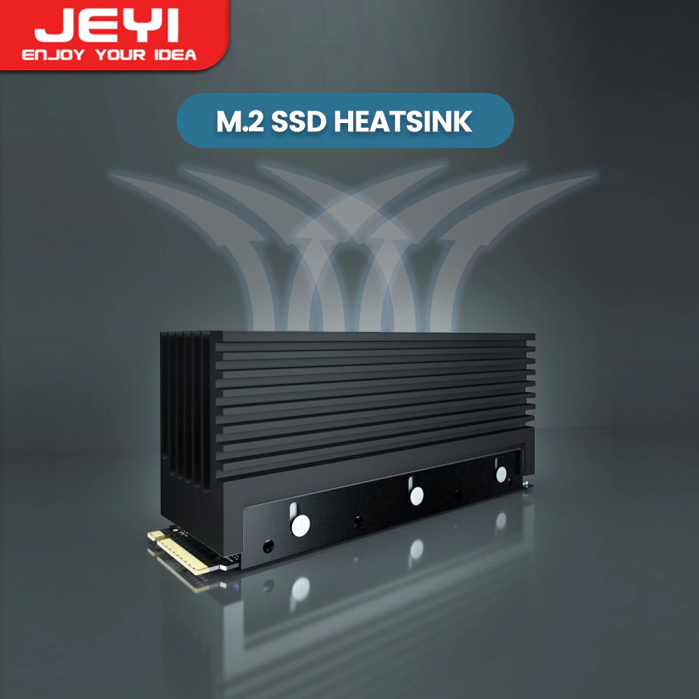 JEYI M.2 HeatSink pasivní chladič na NVMe SSD