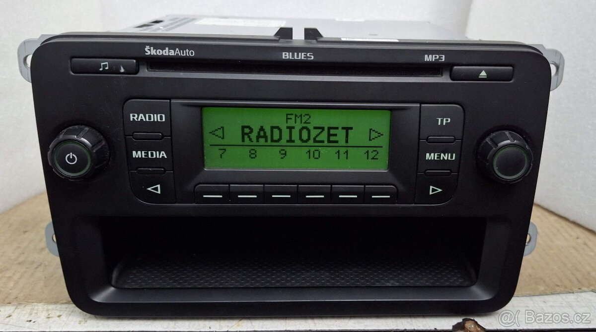Autorádio Škoda Blues CD MP3