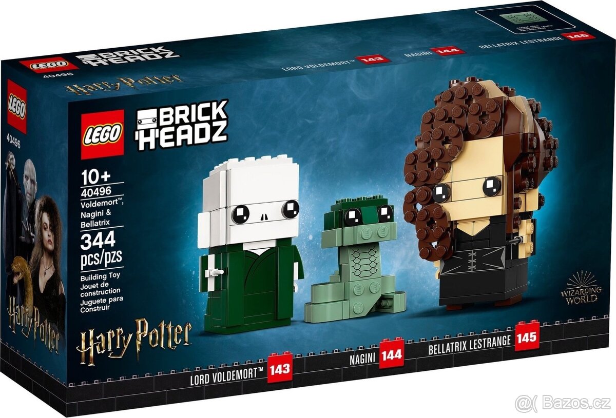 LEGO BrickHeadz 40496 – Voldemort, Nagini & Bellatrix