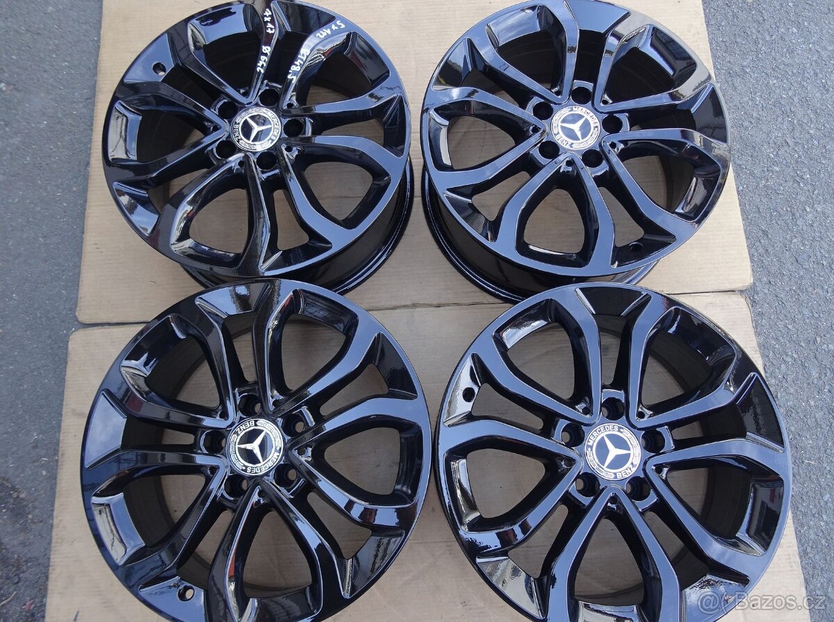 Alu disky Mercedes 17", 5x112, ET 48,5 , šířka 7J