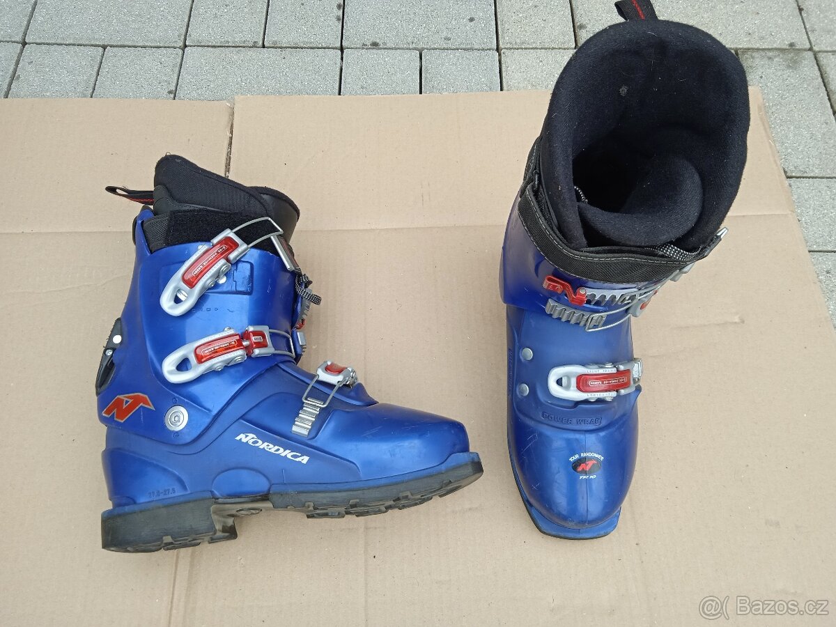 Skialpové boty Nordica - stélka 27 cm