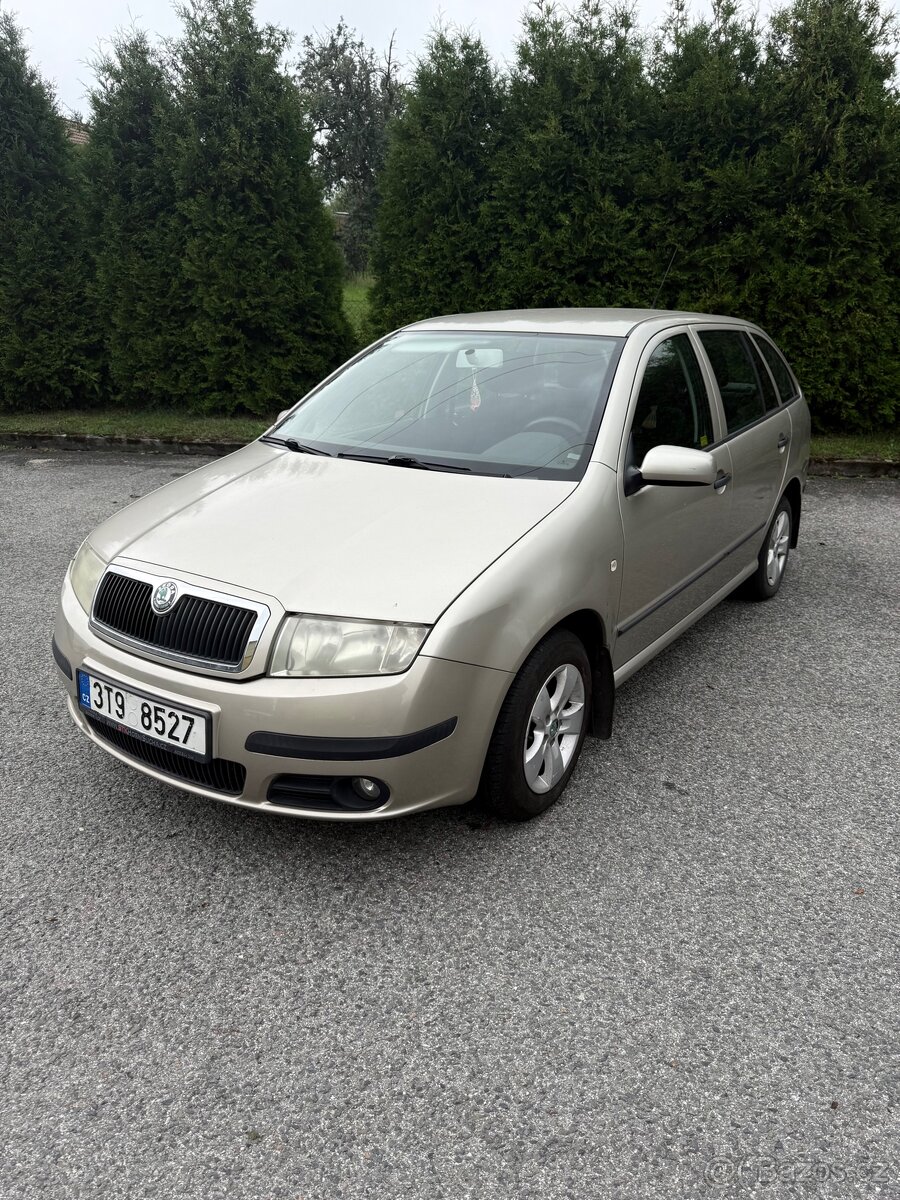 Škoda Fabia 1.4 16v 165TKM + klimatizace