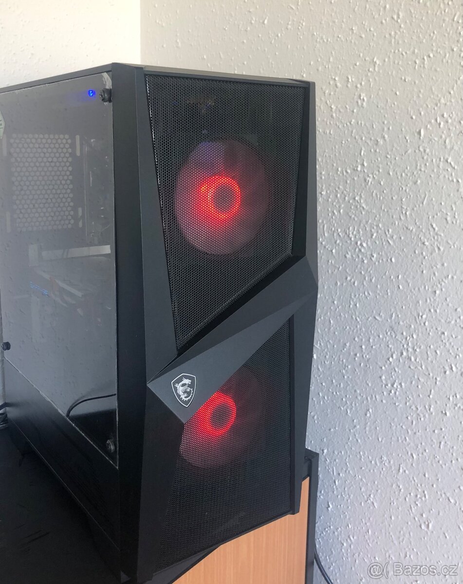 Prodam herní PC i7 8gb graficka karta