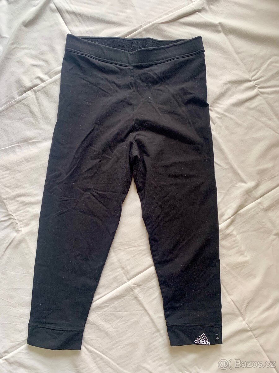 Adidas leginy nošené, odpovídají M