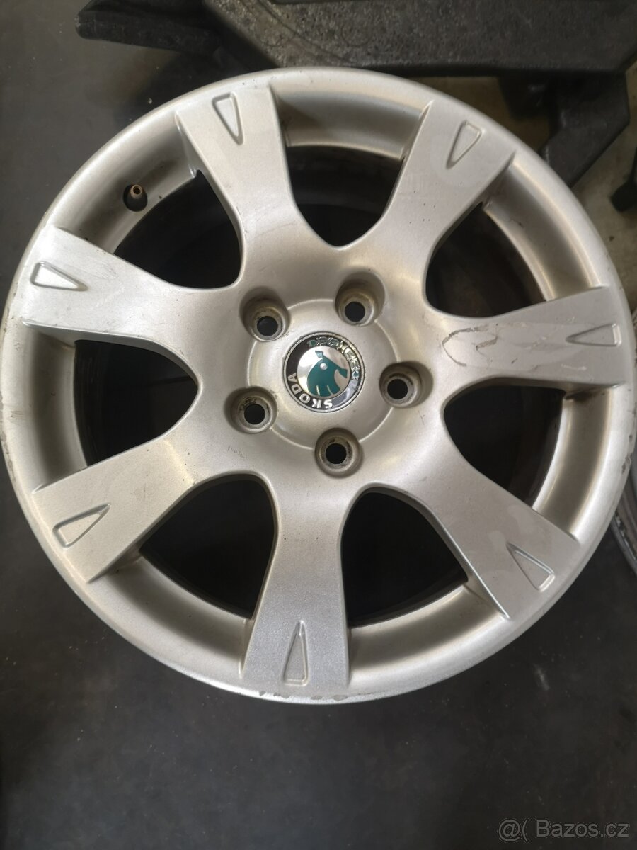 Alu kola 5x112 r16 Škoda