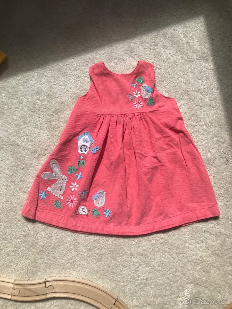 Dívčí šaty M&S, vel 74
