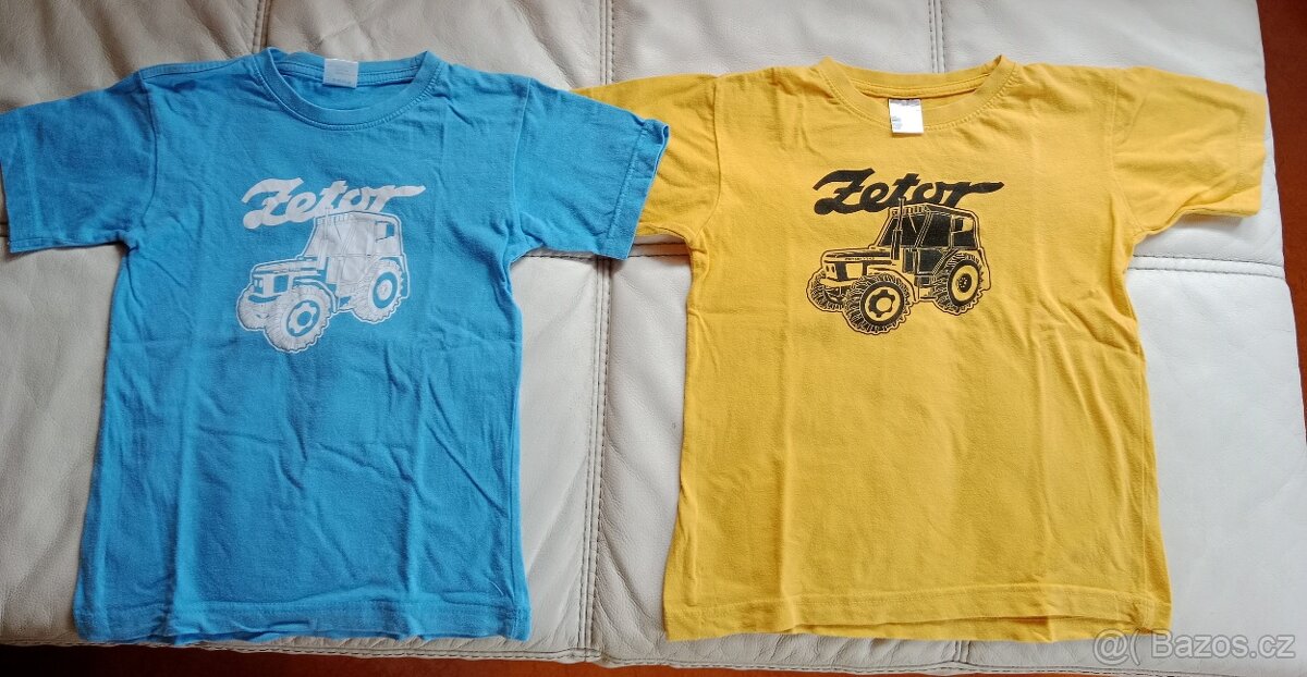 Trička vel.128