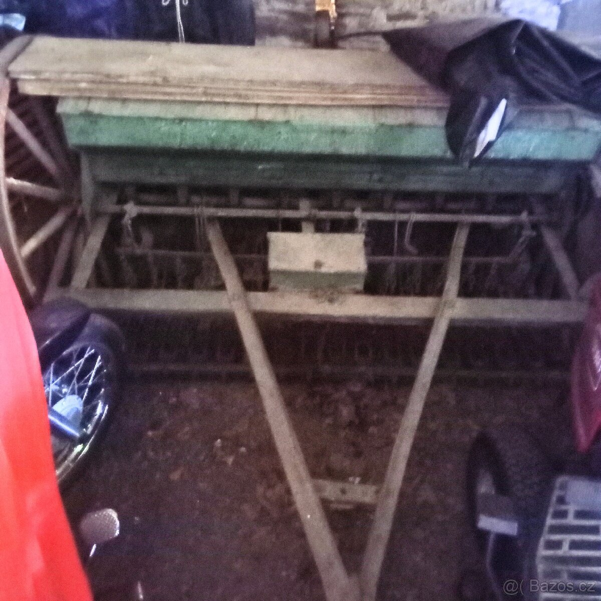 secí koňská mašina