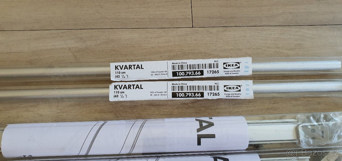 IKEA Kvatal - tyčky na posun