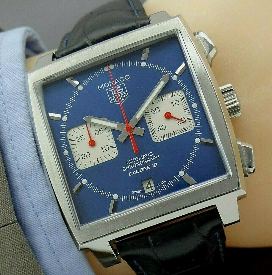 Pánské náramkové hodinky TAG HEUER CAW2111-0 MONACO CHRONO s