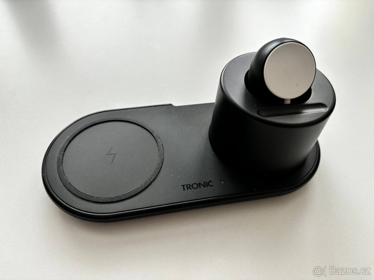 Bezdrátová nabíječka - telefon iPhone Apple Watch
