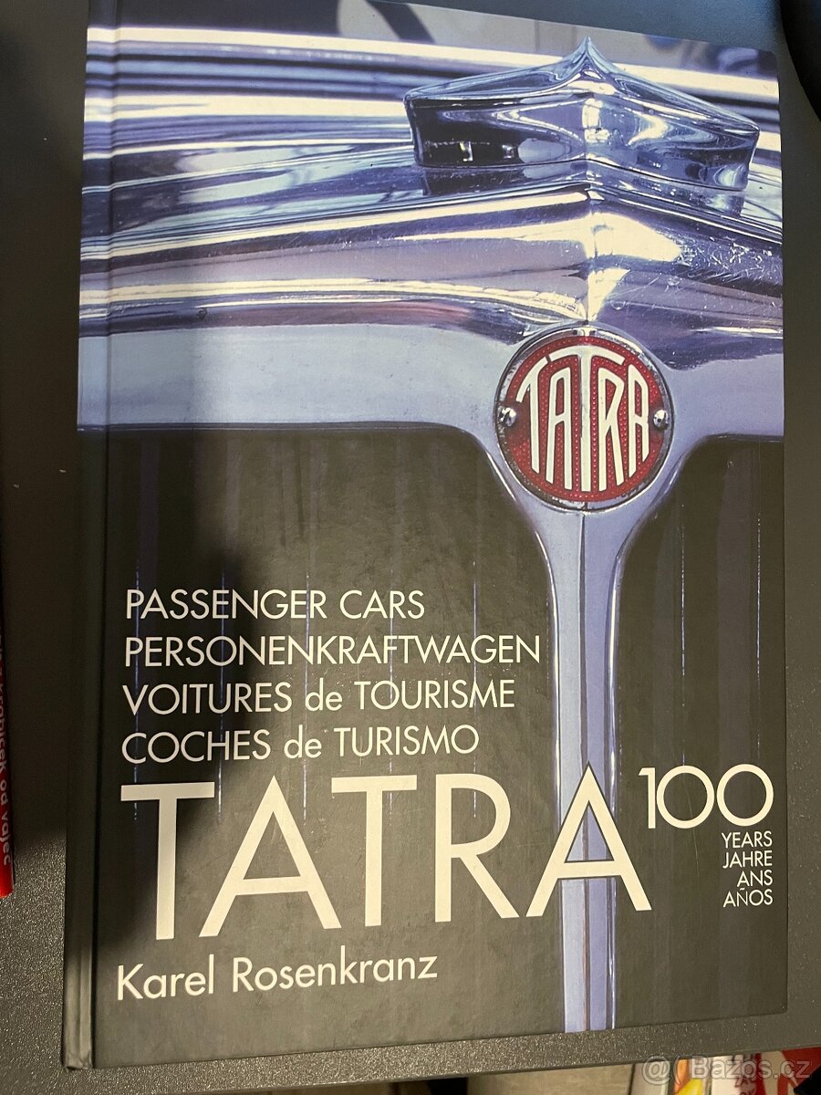 Kniha historie automobilů Tatra