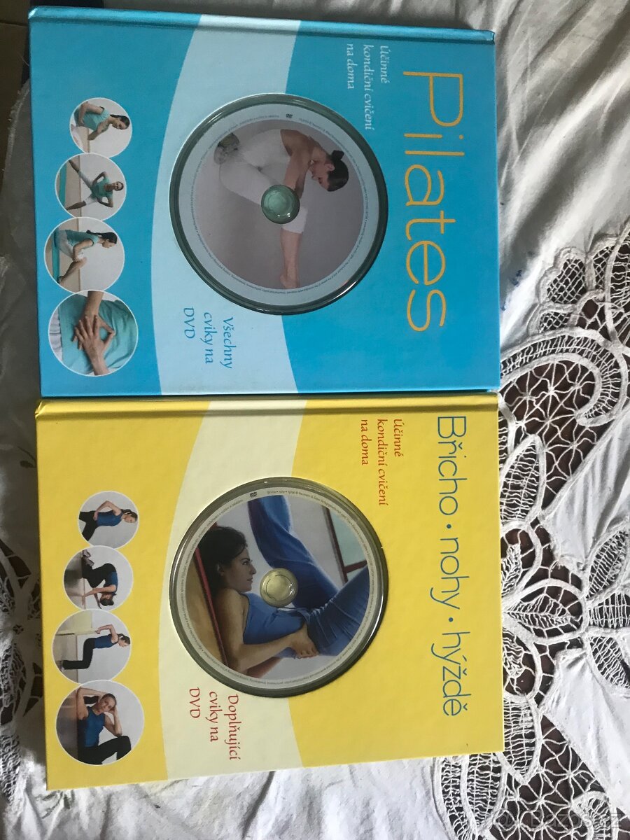 Pilates 2ks účinné kondiční cvičení na doma včetně DVD