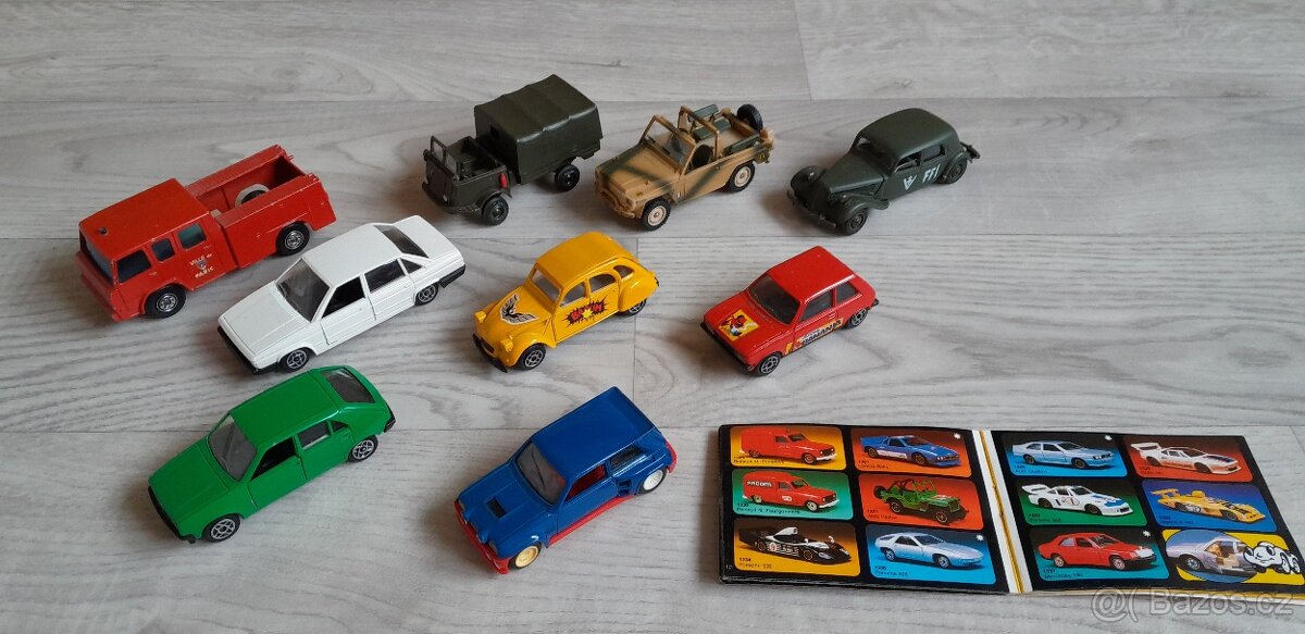 autíčka - modely Solido Francie