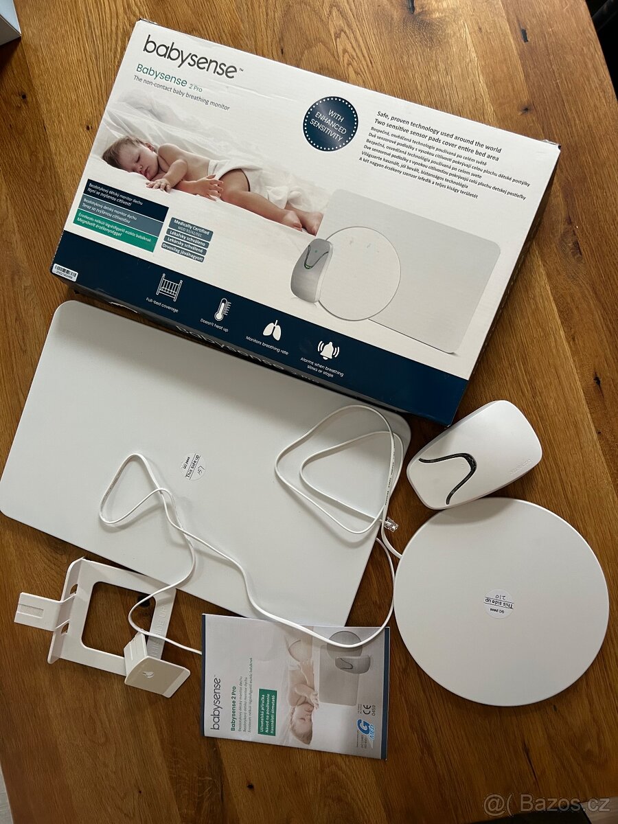 Monitor dechu Babysense 2 Pro bílý