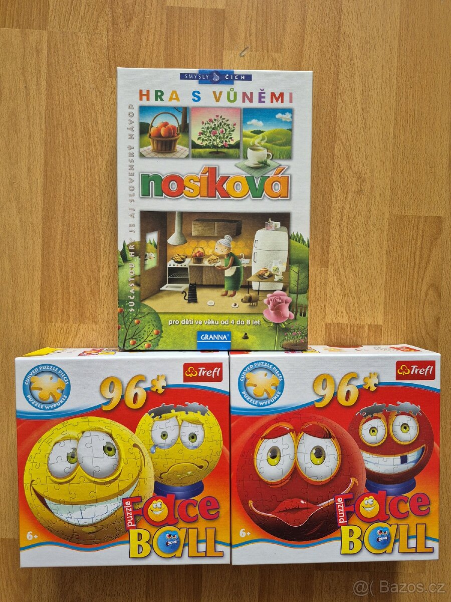 Hra s vůněmi, 3D puzzle