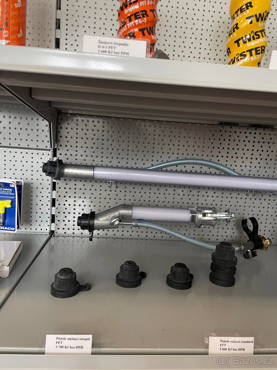 příslušenství omítaček G4, M-Tec, Putzmeister, Kaleta