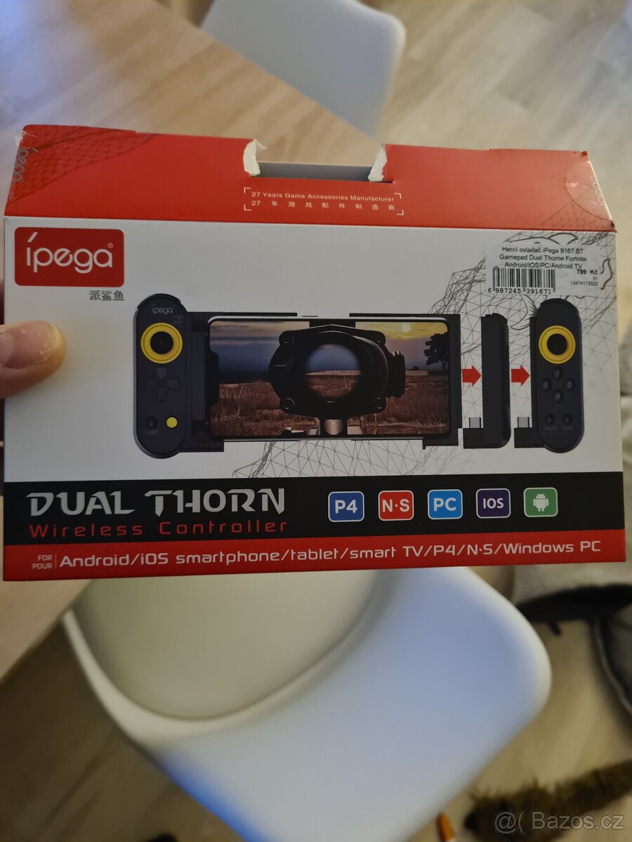 Herni olvadac iPega 9167 bt