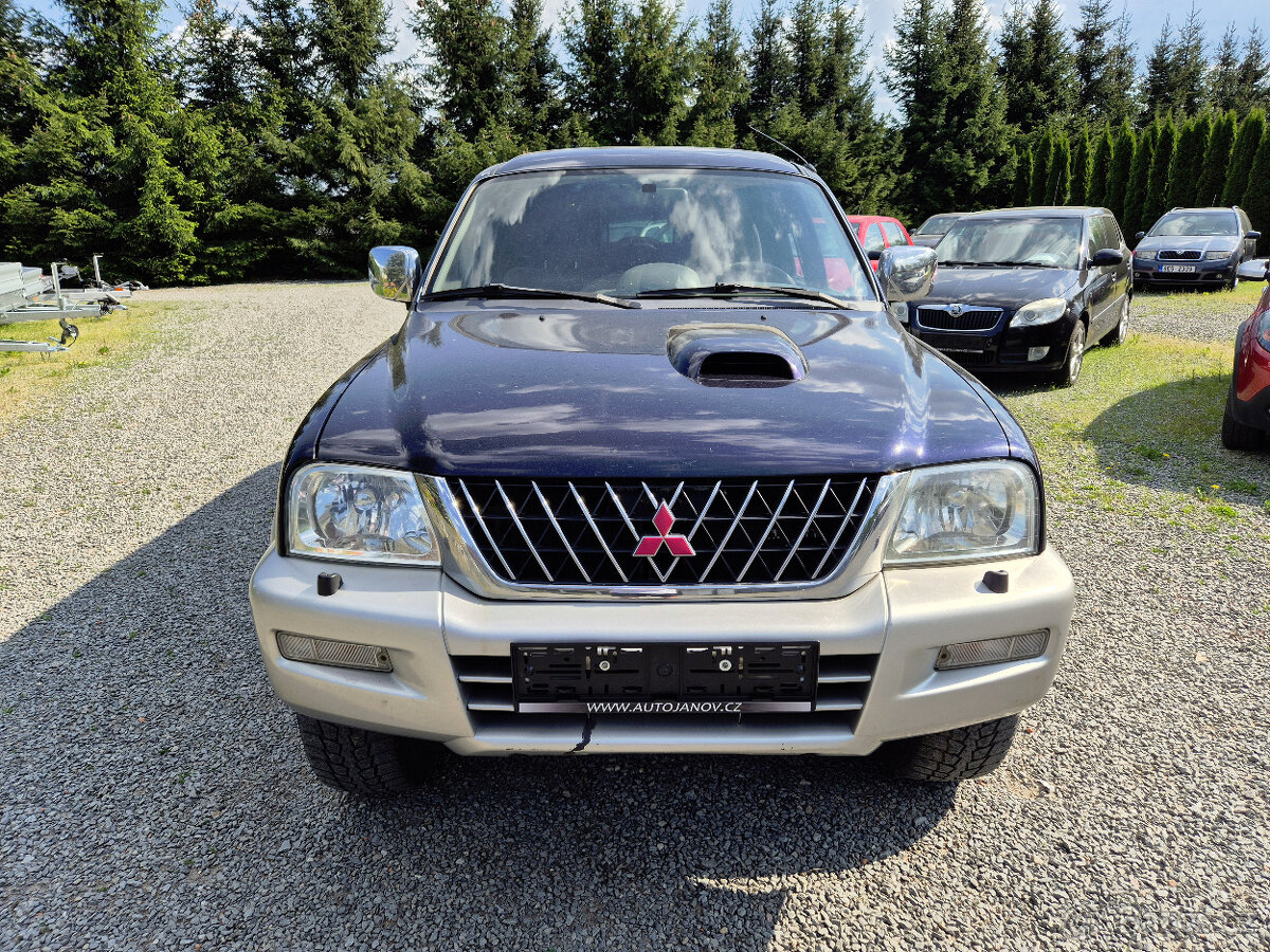 Mitsubishi L200 2.5 TD, 1.MAJITEL, NOVÁ STK, TAŽNÉ