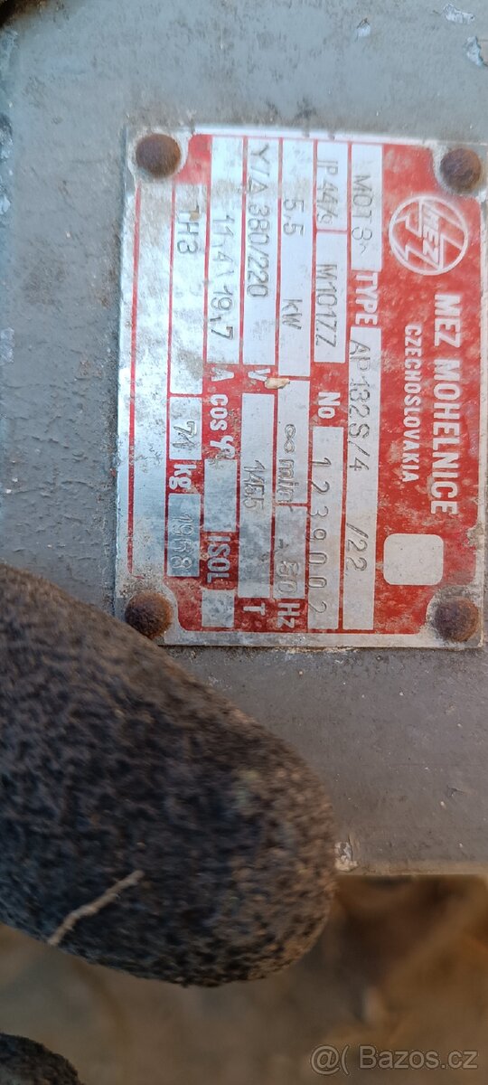Prodám elektromotor.