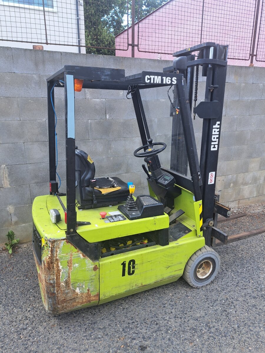 Elektrický vysokozdvižný vozík Clark CTM 16 S