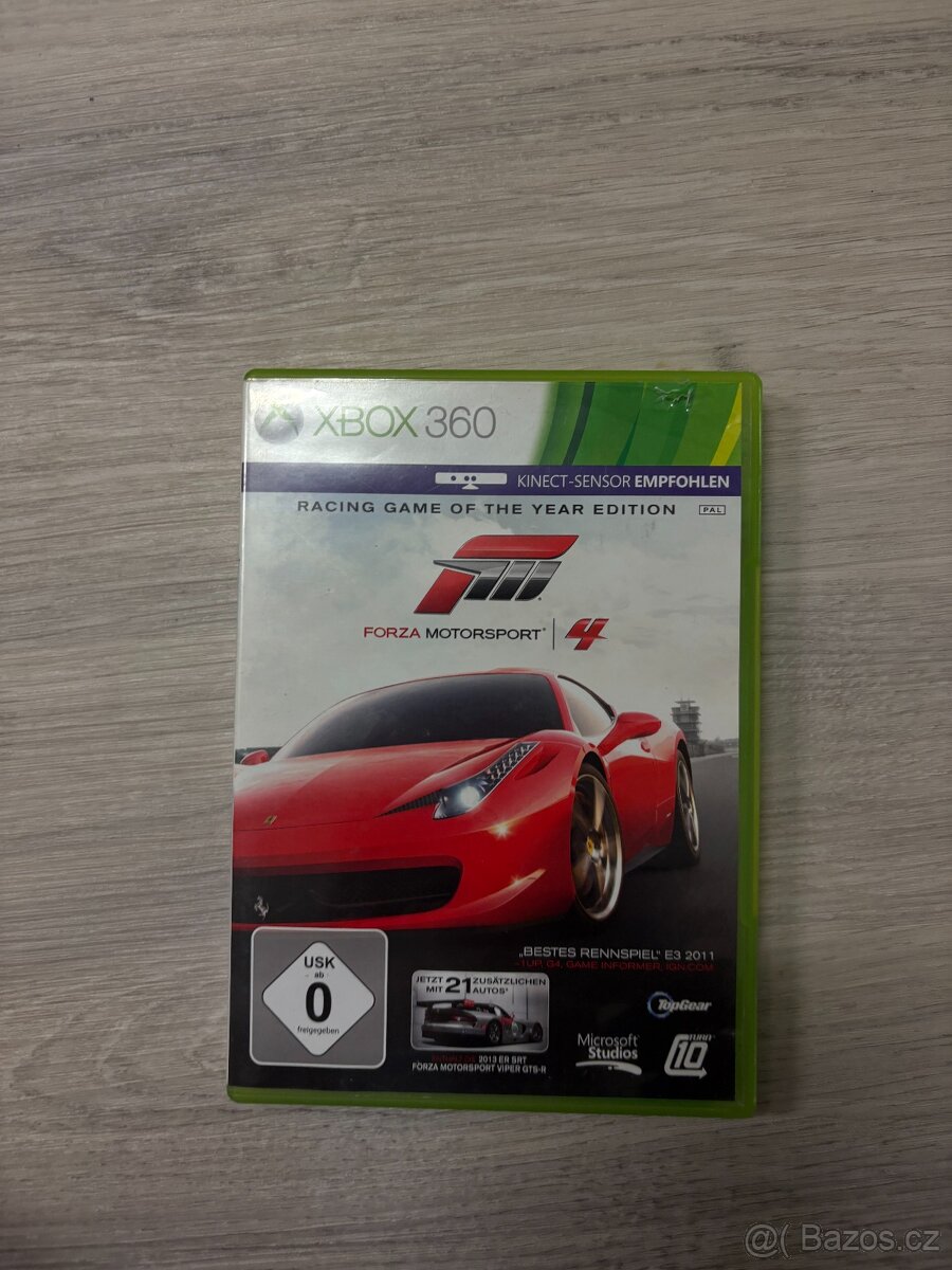 forza motorsport xbox 360
