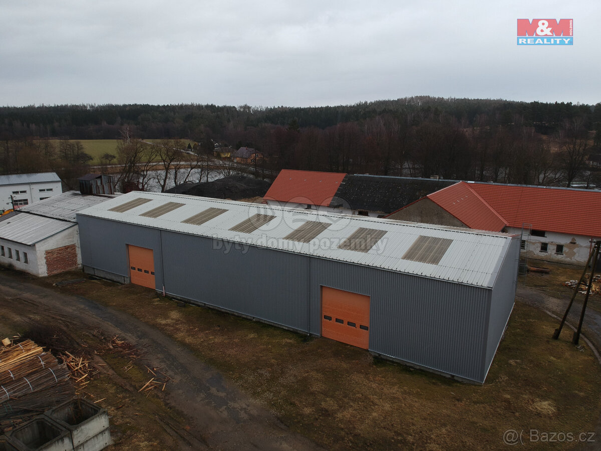 Pronájem skladu, 650 m², Český Rudolec
