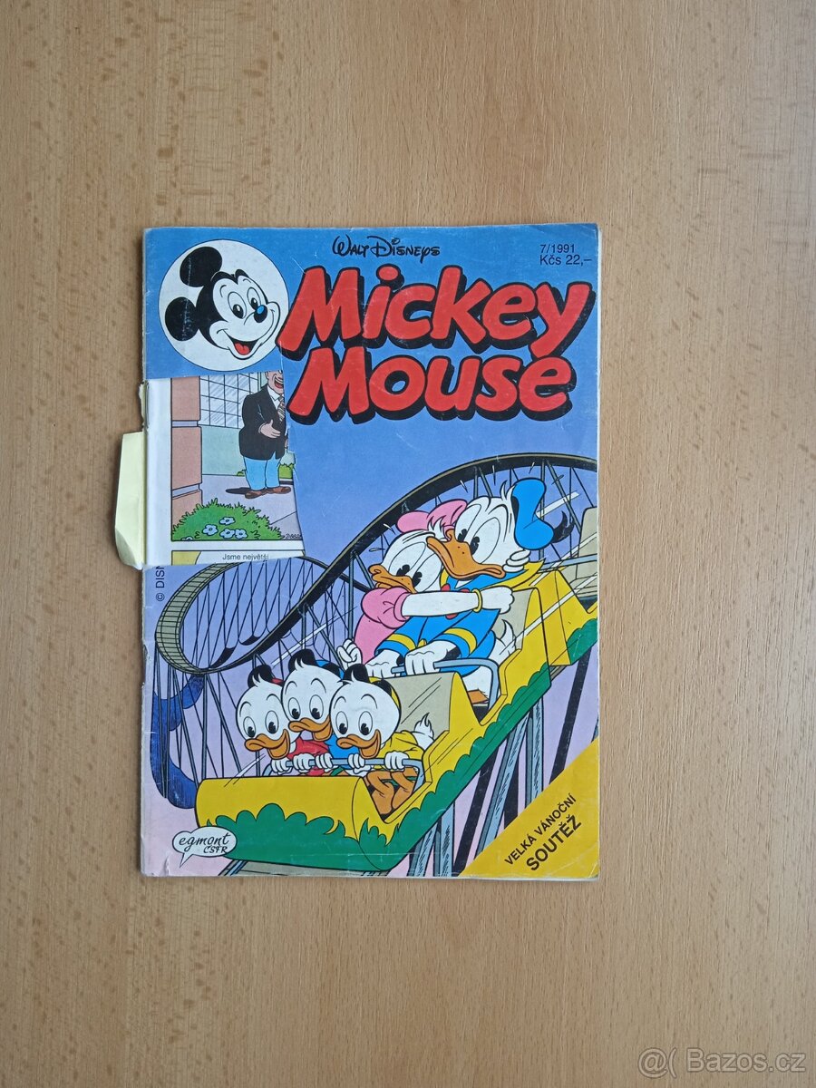 Mickey Mouse 7/1991 - Walt Disney - Komiks