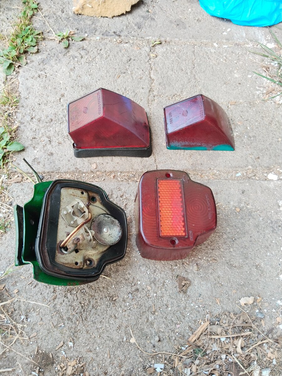 Zadní svetla na ruske stroje