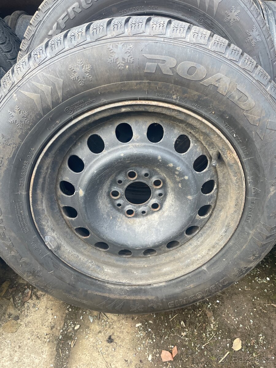 Prodám zimní kola Peugeot 807,806, fiat ulyse , Expert