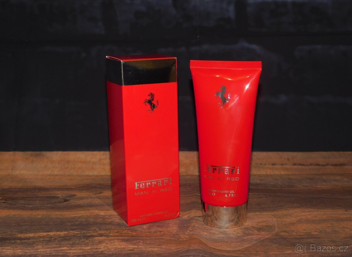 Ferrari Man in Red sprchový gel 200 ml