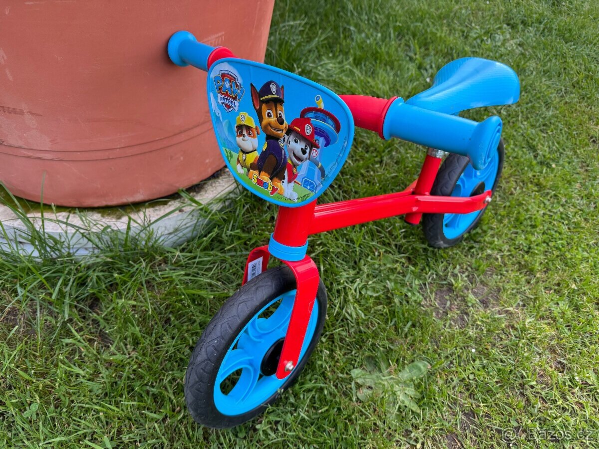 Dětské kolo - odrážedlo Smoby Tlapková patrola
