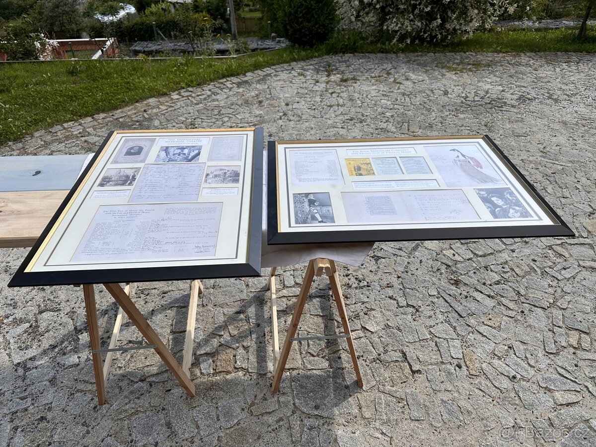 Original obrazy Shakespear Memorial Theatre