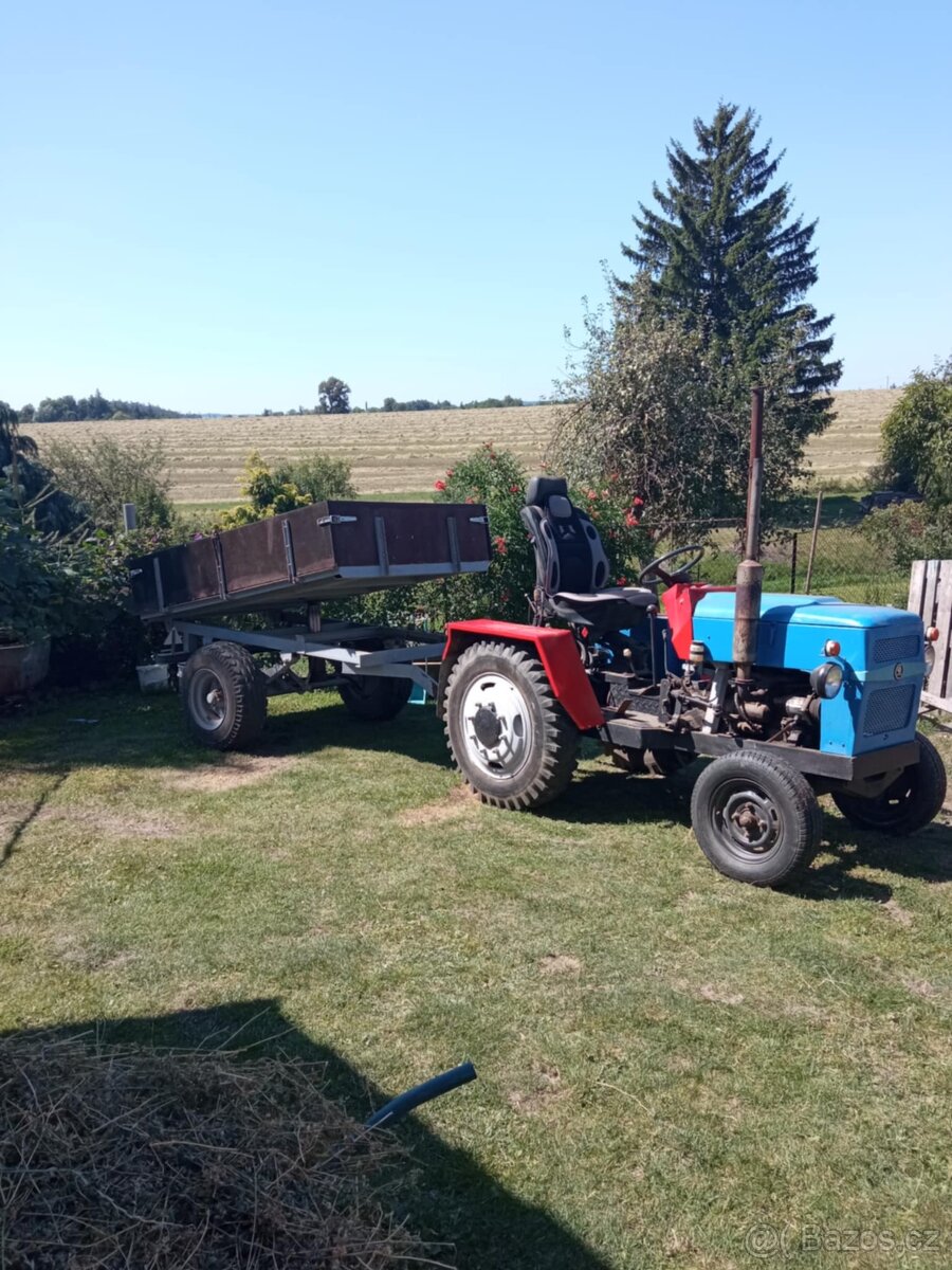 traktor domací výroby