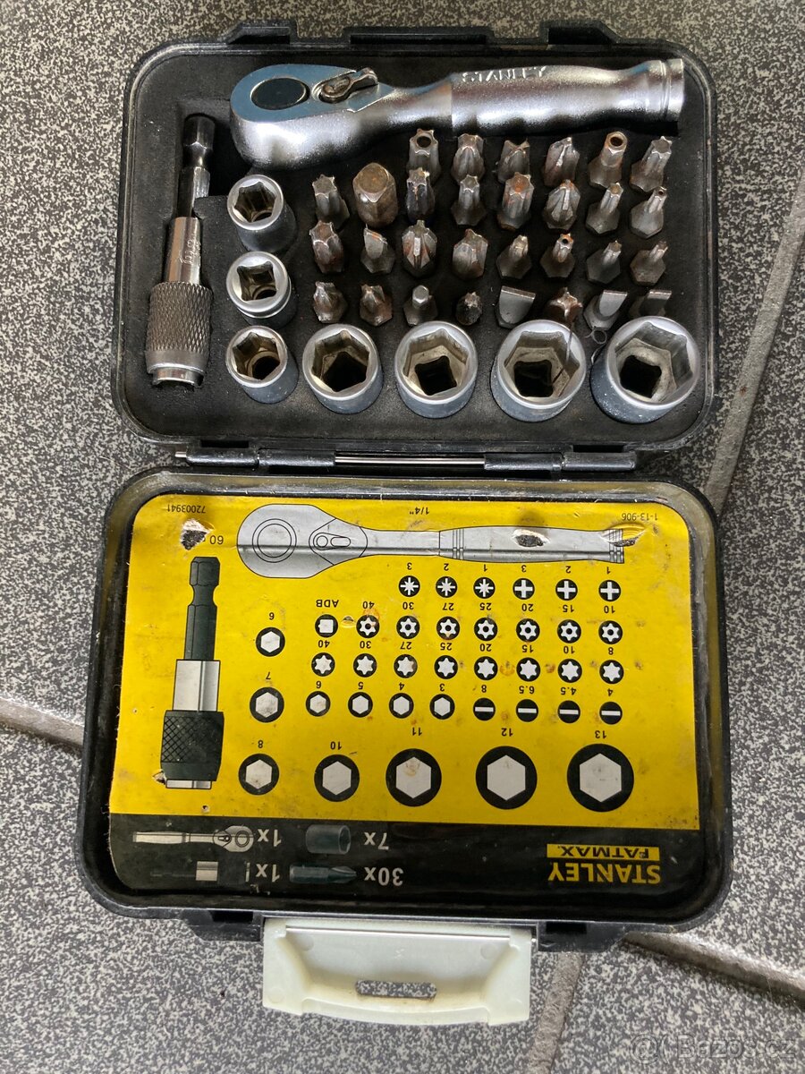 Stanley sada s ráčnou