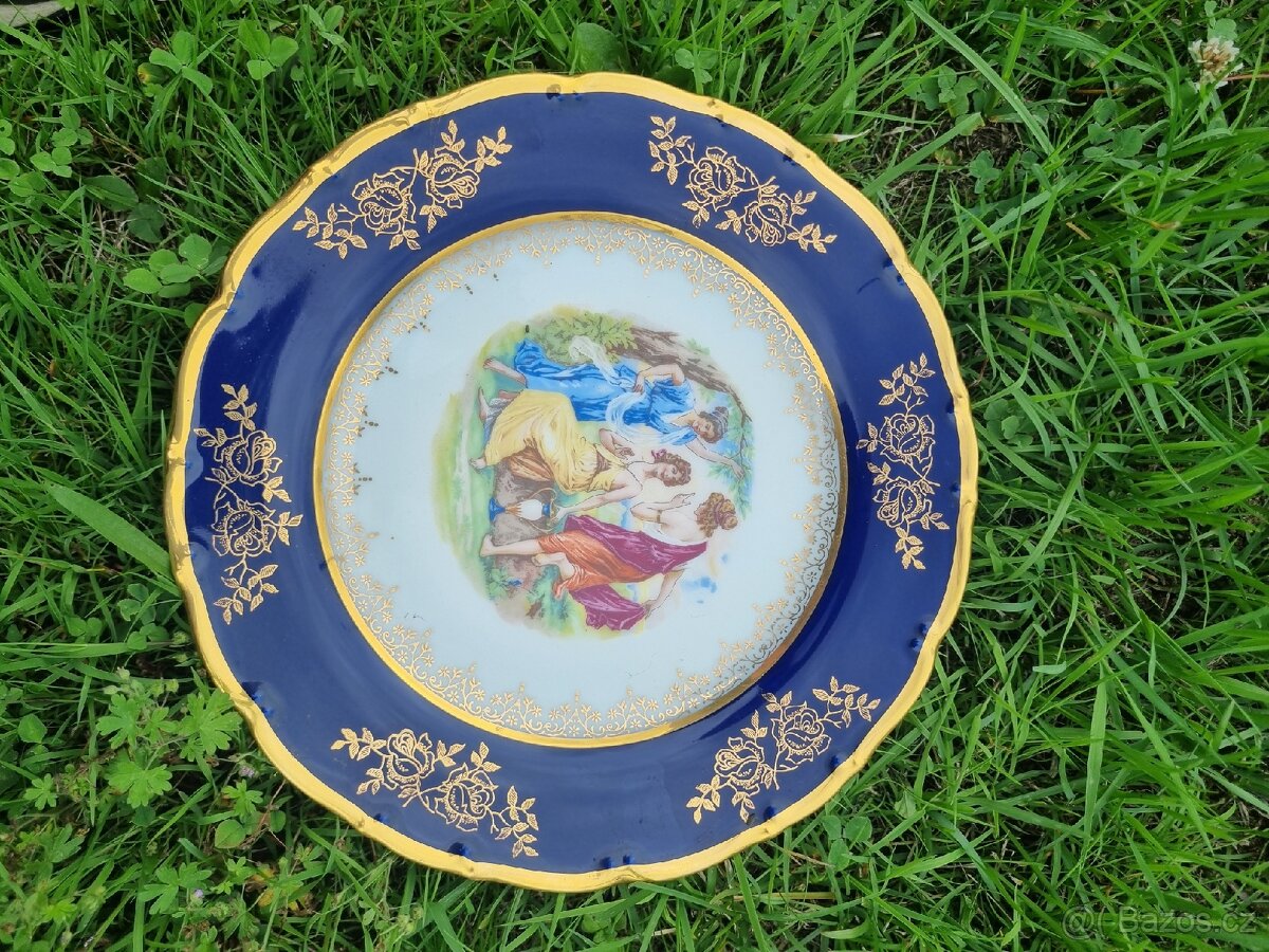 Porcelánový talíř Epiag