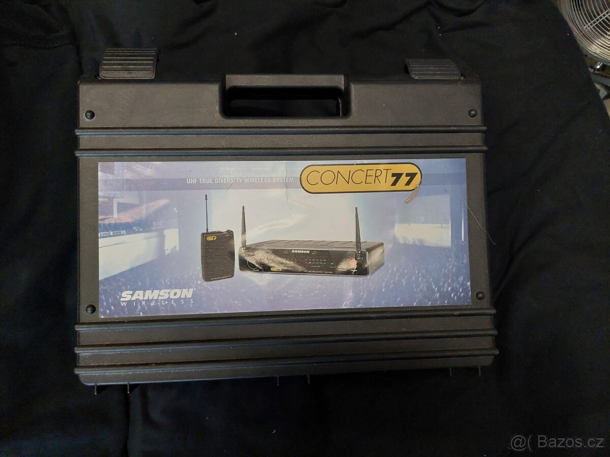 kytarovy bezdratovy set Samson Concert 77