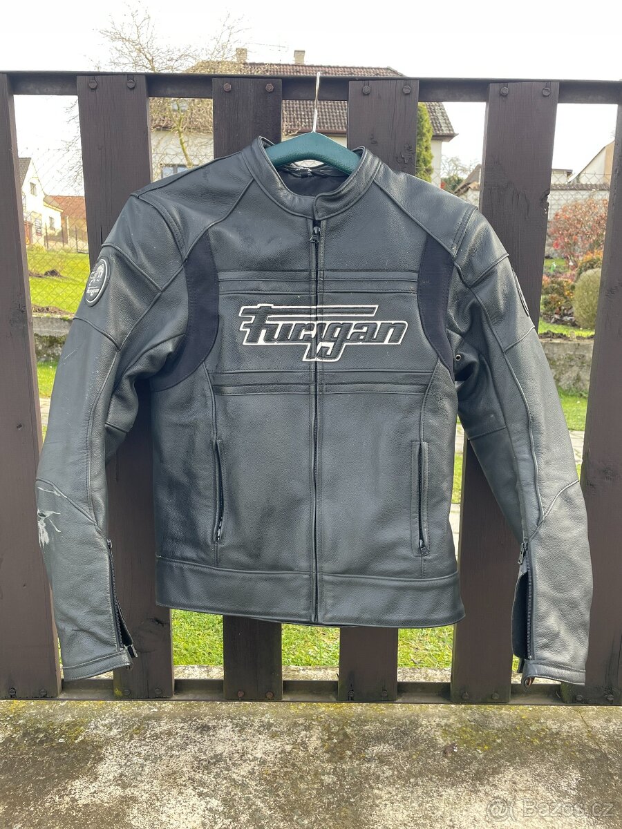 Kožená bunda na motorku Furygan