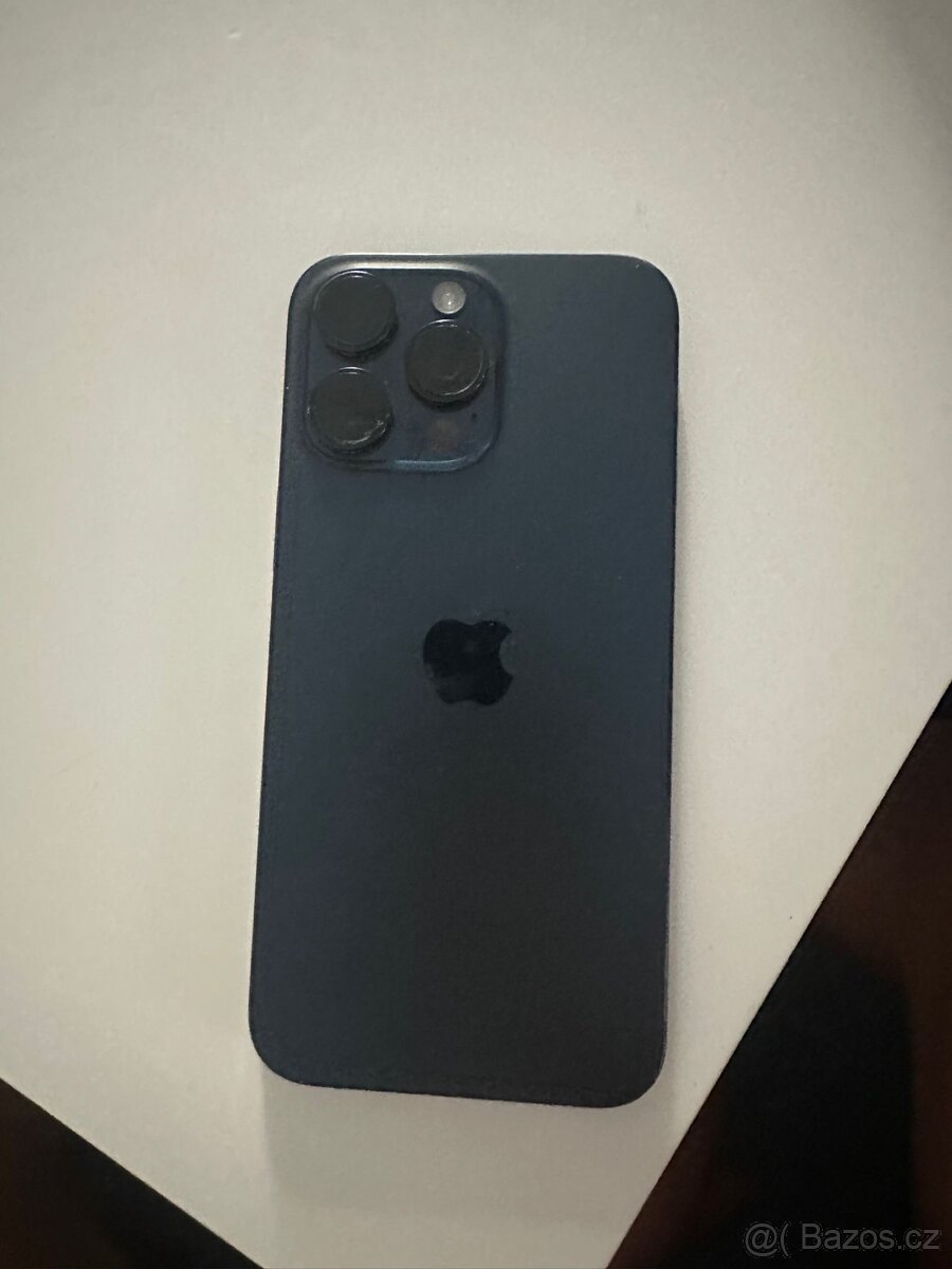 IPhone 15 pro Max 512 Modrý