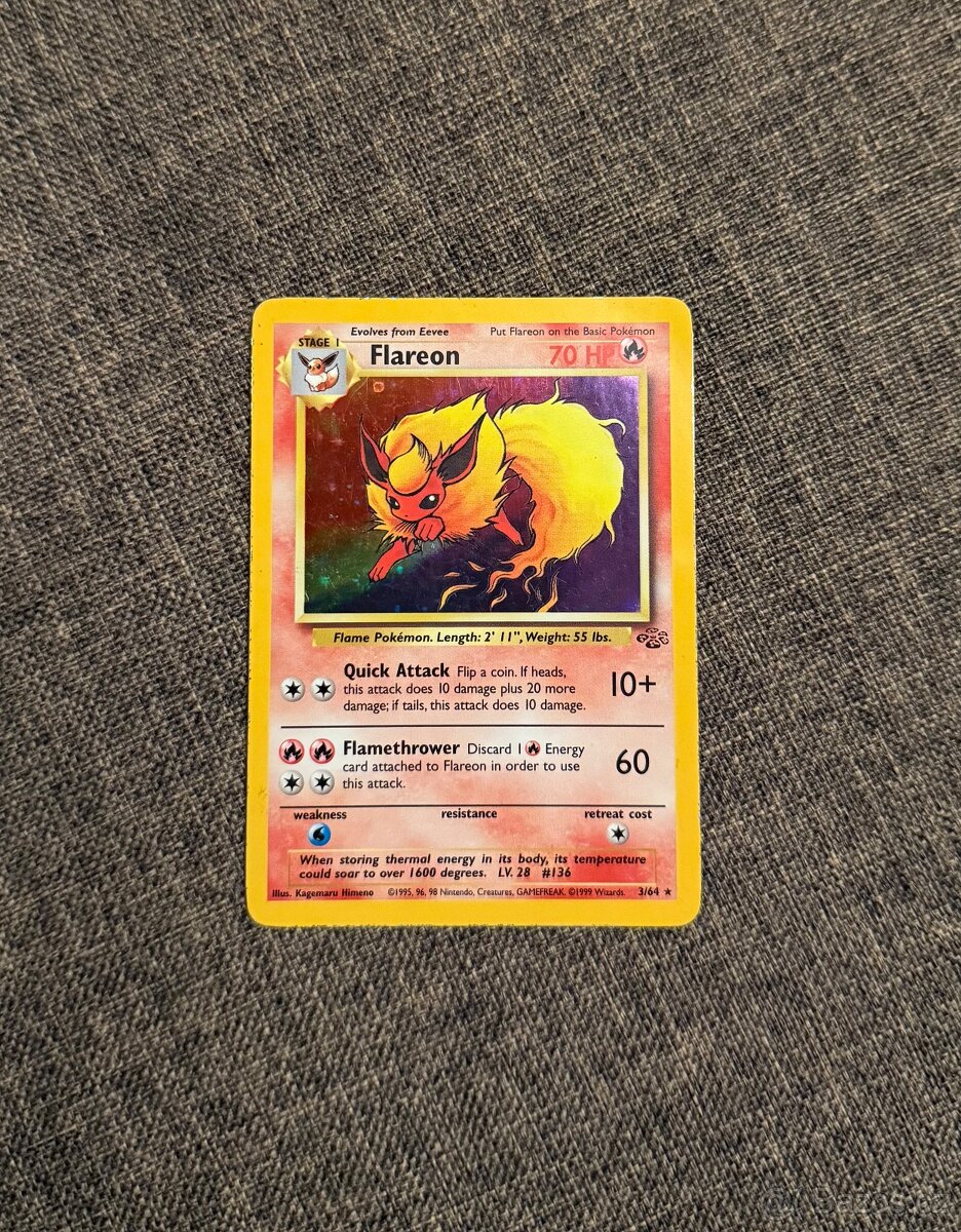 Pokémon karta Flareon