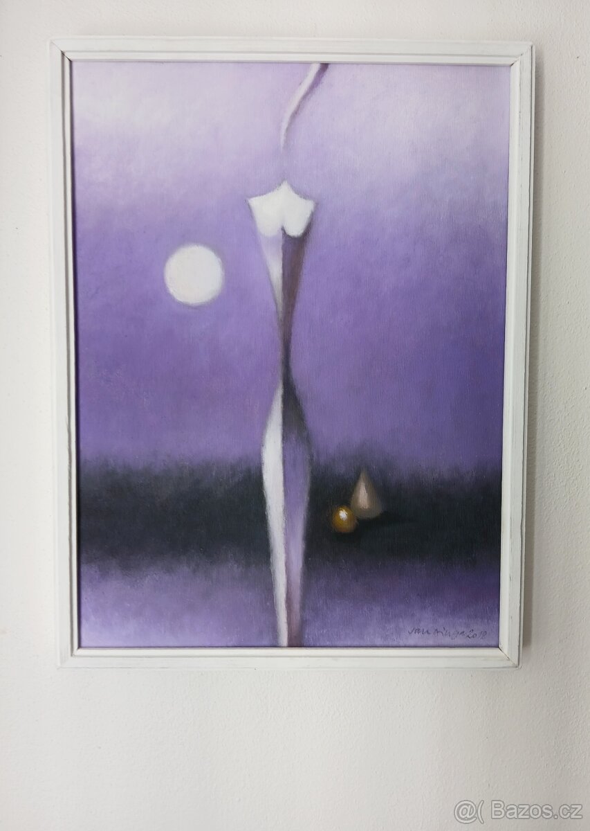 Jan Dinga - Madona - Obraz