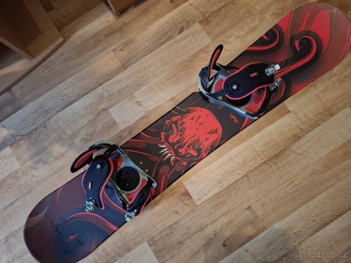 Prodám snowboard Lamar 160 cm + vázání + boty